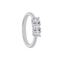 Anello Babila Milano Donna Trilogy in Oro bianco Diamante 0.52 Ct BBB21052C - BBB21052C